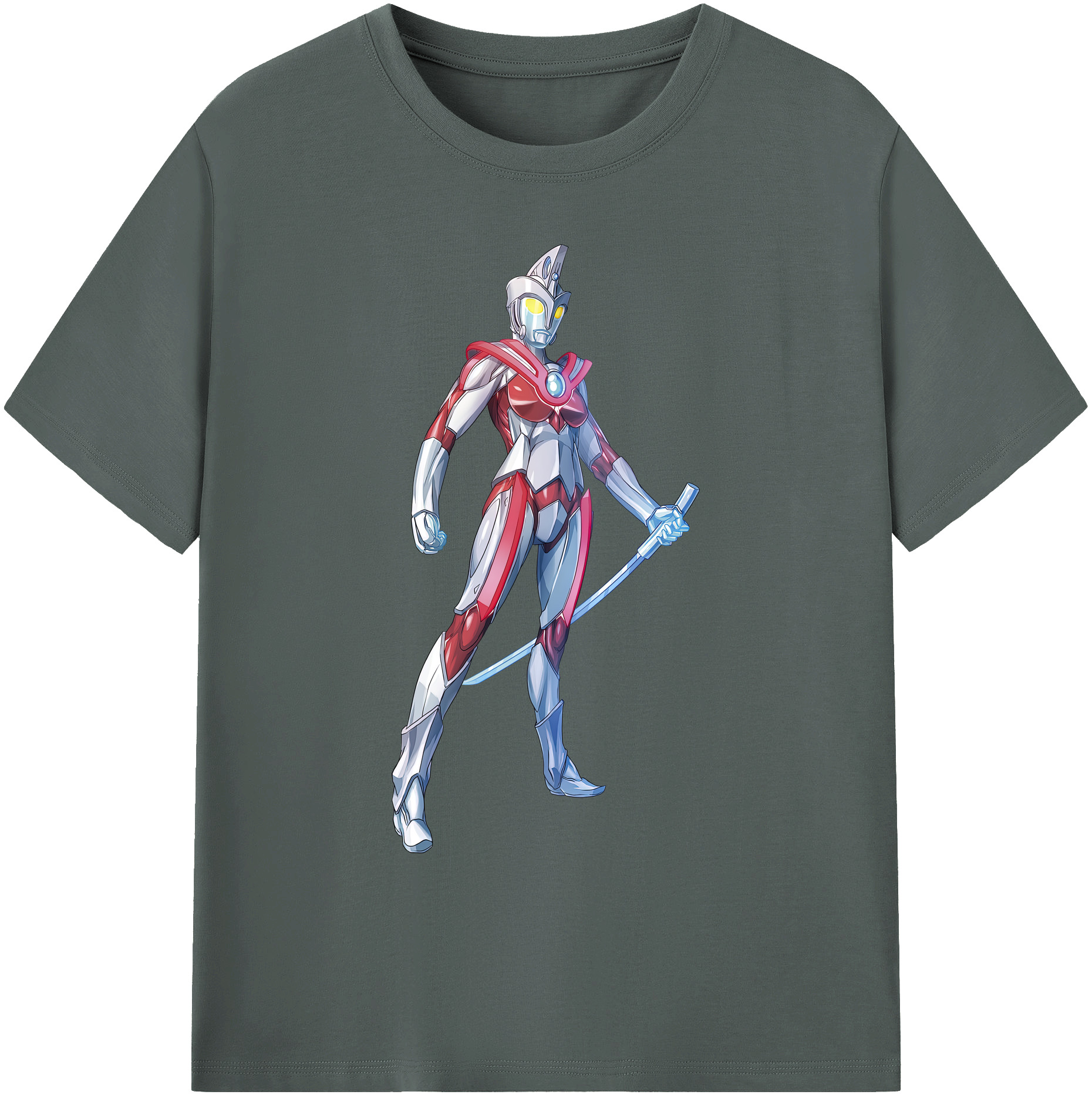 （画像用） ウルトラマン Ultraman 綿100％ メンズ半袖Tシャツ｜肌触りやわらか＆通気性